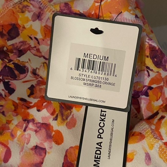 NWT Laundry by Shelli Segal Workout Leggings - Size M - Picture 5 of 7